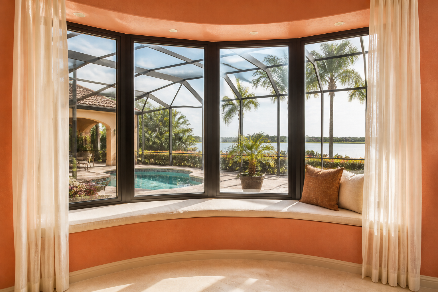 Bay & Bow Windows in Palm Beach, FL | Winslow Windows & Doors - detail 1