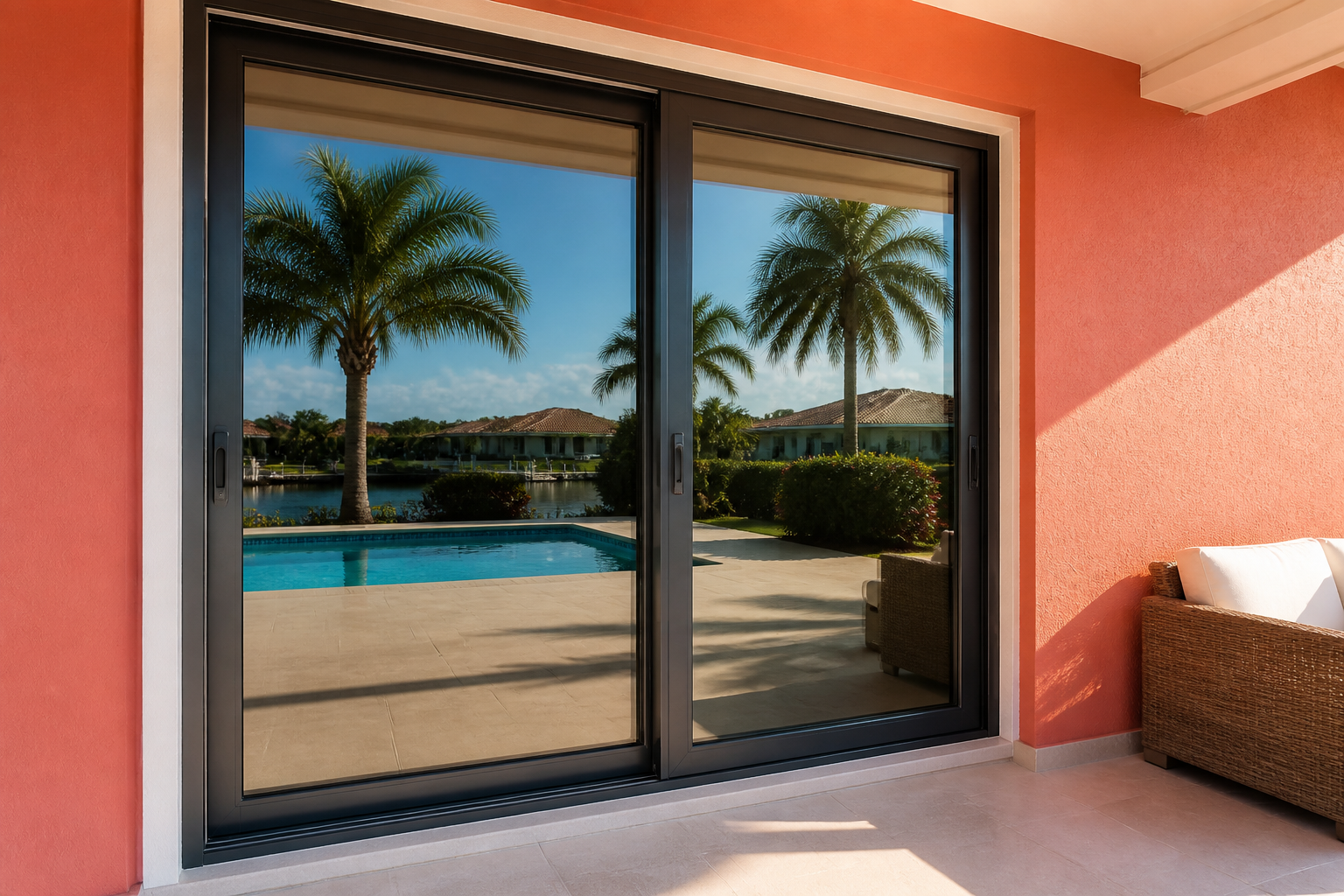 Sliding Glass & Patio Doors in Palm Beach, FL | Winslow Windows & Doors - detail 1