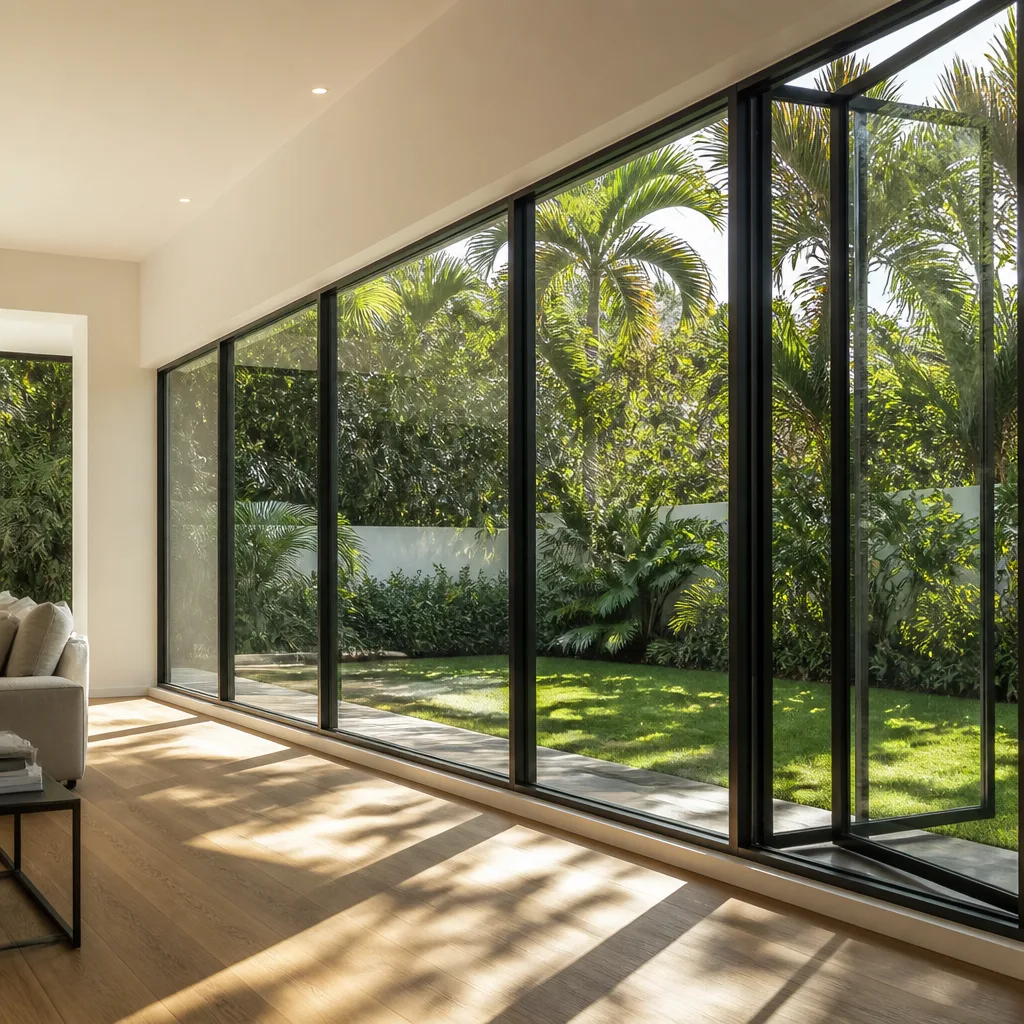 3-Panel Sliding (3-Lite Roller) Windows